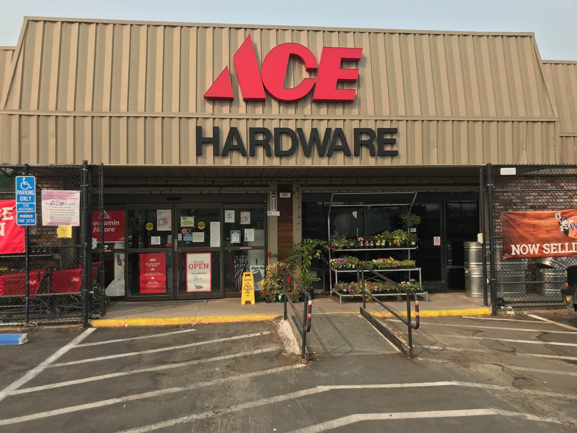 Antioch Ace Hardware storefront